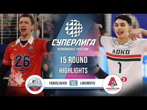 Yaroslavich vs. Lokomotiv | HIGHLIGHTS | 15 Round | SuperLeague 2025-2026
