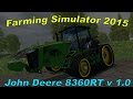 John Deere 8360RT для Farming Simulator 2015 видео 1