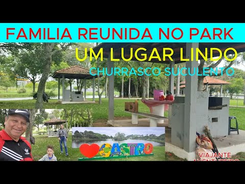 CHURRASCO EM FAMILIA, NO PARQUE LACUSTRE, EM CASTRO PARANA, LUGAR MUITO LINDO. =EP=484=