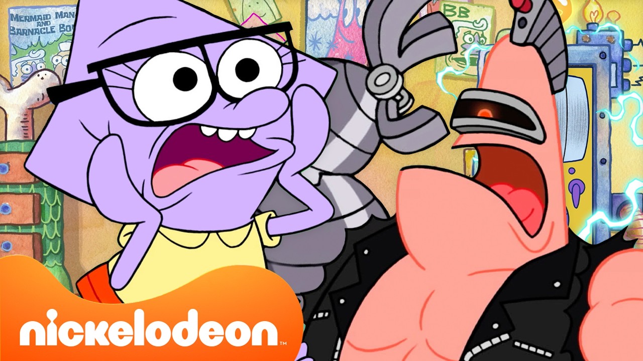 Patrick Star Show | 60 menit perjalanan waktu di The Patrick Star Show! ⏰ | Nickelodeon Bahasa