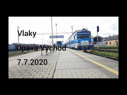 Vlaky Opava Východ 7.7.2020