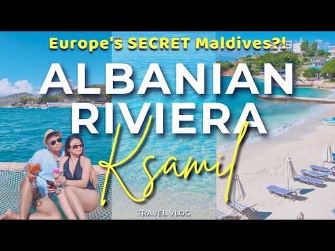 Europe’s Secret Maldives?! 🇦🇱 Exploring Ksamil Albania | Beach Clubs & Hidden Gems