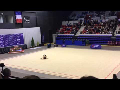 Morgane Nong ballon - Nat A 14/15 ans France Besançon 2016