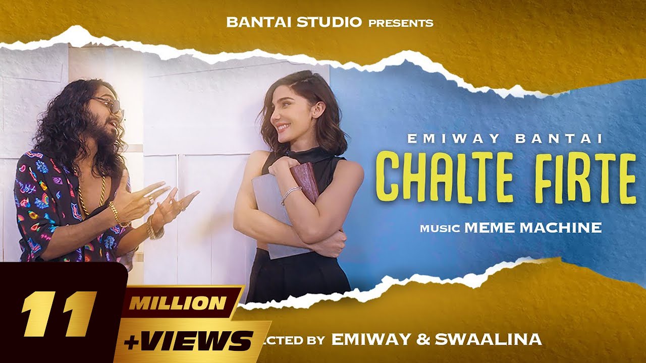 Chalte Firte song lyrics in Hindi – Emiway Bantai best 2021