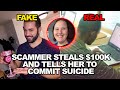 Nigerian Romance Scammer tells Victim to Commit Suicide after Stealing over $100k - SCAMFISH