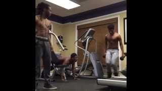 When you're working out and your jam comes on!