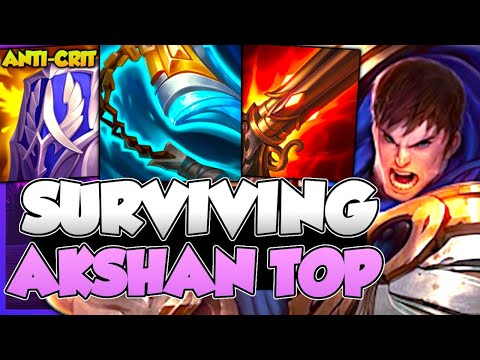 SURVIVE AND SNOWBALL vs Akshan as Garen Top Lane! | riste | League of Legends
