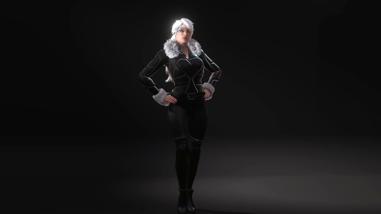 Chat noir Modèle 3D