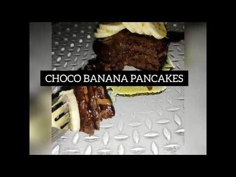 Choco Banana Pancakes