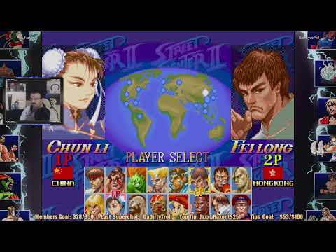 Street Fighter Throwback Session: Jan. 14, 2022 pt1 - Starting Off on PS5!
