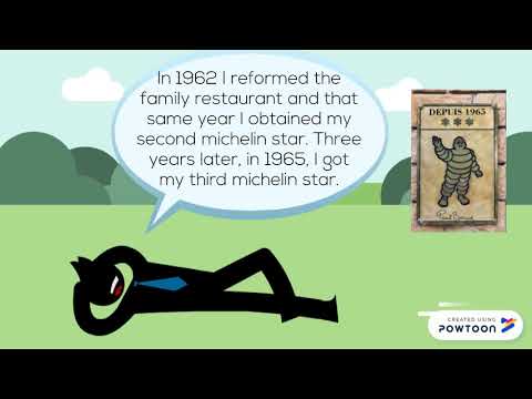 Paul Bocuse Trabajo escolar en inglés