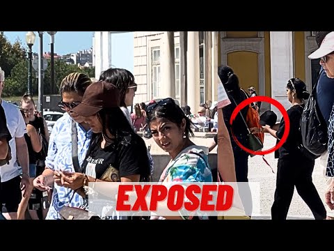 Lisbon Pickpocket girls deserve Karma | Lisbon, Portugal