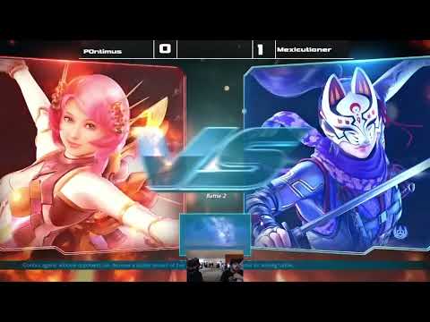 p0ntimus (Alisa) vs Mexicution86 (Kunimitsu) - Tekken 7 - Animazement 2022