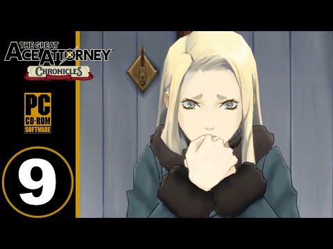 THE GREAT ACE ATTORNEY CHRONICLES HD Gameplay Walkthrough Part 9 【PC】- Dance of Angels and Devils