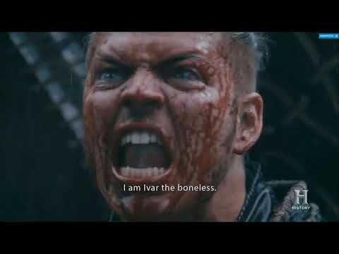 VIKINGS S05E03 - Ivar scene " You Can't Kill me, i am Ivar The Boneless "