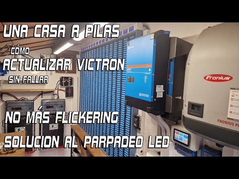 How to update VICTRON without failure. How to fix LED flickering/blinking on an isolated Fronius ...