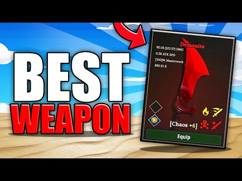 How to Make the BEST WEAPON in The Forge!