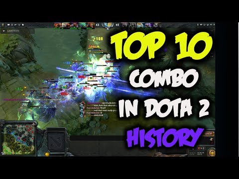 Dota 2 TOP 10 Historical Wombo Combos