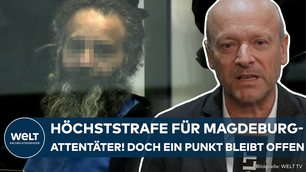 ANSCHLAG IN MAGDEBURG: Paukenschlag! Höchststrafe für Todesfahrer Taleb A. – Eine Frage bleibt offen