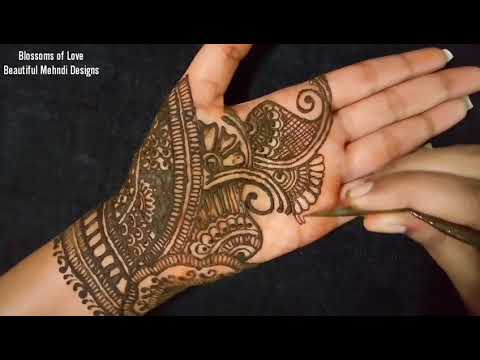 Latest Mehndi Design 2018 || Indo-arabic mehndi designs || How to apply indo-arabic mehndi designs Video