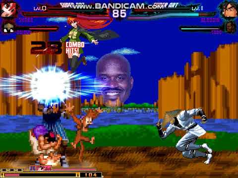 MUGEN Request: Shana & Rayden Vs Aladdin & Shaq