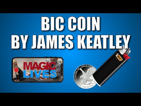 Bic Coin by James Keatley | Super Visual Coin Through Table