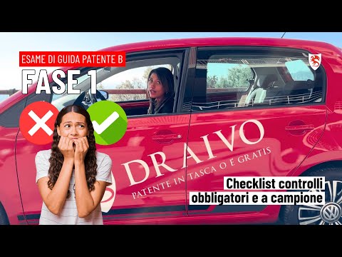 DOMANI HAI L'ESAME DELLA PATENTE B? HAI STUDIATO LA FASE 1? - Autoscuola Draivo