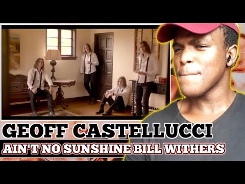 Geoff Castellucci - Ain't No Sunshine _ Bill Withers _ Bass Sing Cover 🤯👌| Reaction