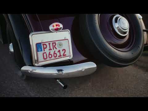 Wanderer W50 Convertible - driving around in an 85 year old luxurious car