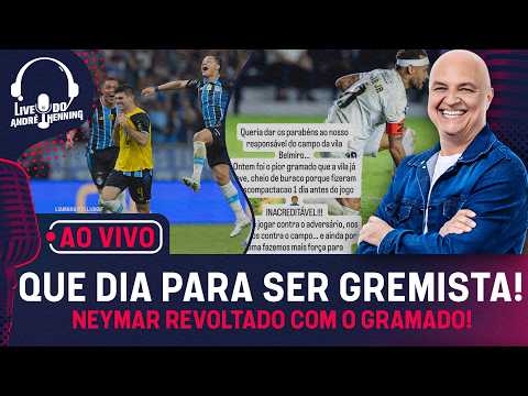 AO VIVO: GRÊMIO ELIMINA O INTER!; NEYMAR REVOLTADO E PALMEIRAS PROVOCANADO; GIRO PELO MUNDO DA BOLA
