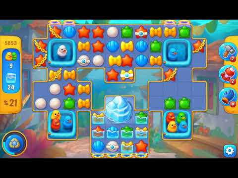 Fishdom 2021 - Level 5853   #playrix #fishdom #gaming