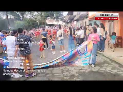 Carnaval Acuático, Desfile de Comparsas, malecón de San Carlos