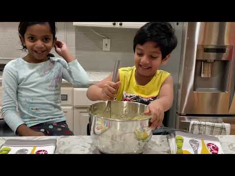 Rainbow cake by Adi and Saketh