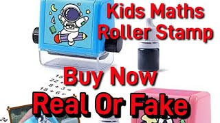 Math Roller Stamp For Kids || Kids Mathematics Roller Stamp