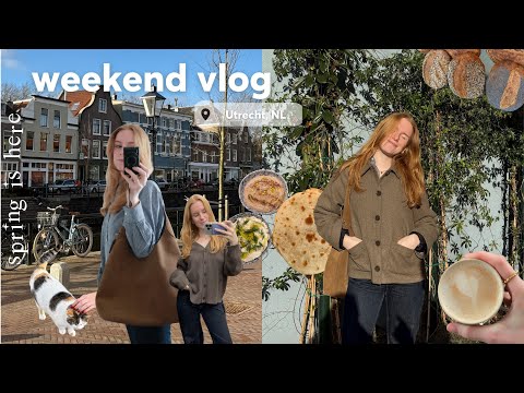 utrecht diaries📍 a weekend in my life: coffee, city walks & on a date with my girlfriend