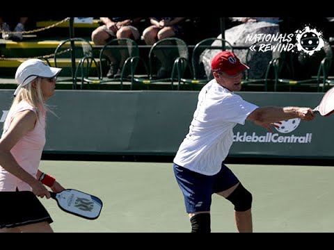 USA Pickleball Nationals: Anderson/Weinbach vs. MacGregor/Olin 2019 Mixed Doubles Senior Pro Gold