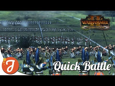 Who Needs Cavalry? (Not Recommended) | The Empire Vs High Elves | Total War: Warhammer II