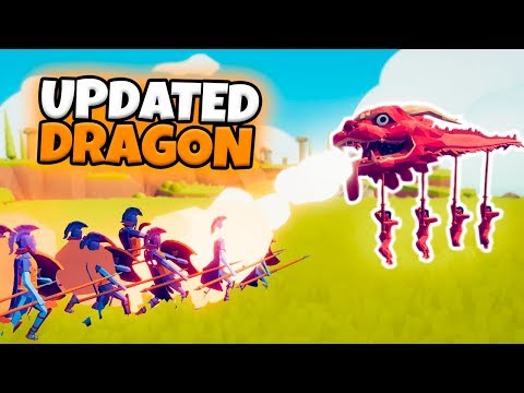 UPDATED DRAGON VS EVERY FACTION | TABS UPDATE GAMEPLAY