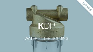 WATER FILTER HOUSINGS K DP by ATLAS FILTRI