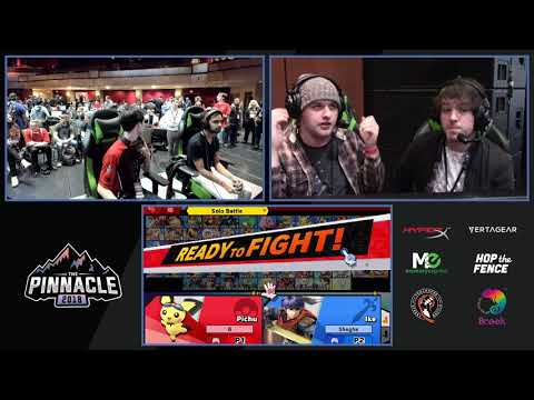 Pinnacle 2018: Ultimate Top 32 - TGS|Captain L (Pichu) vs Shoghi (Ike)