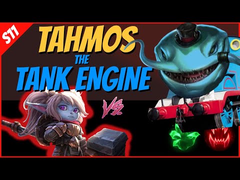TAHMOS is BACK - Choo Chooing over Poppy!! TAHM KENCH vs POPPY - S11 League of Legends