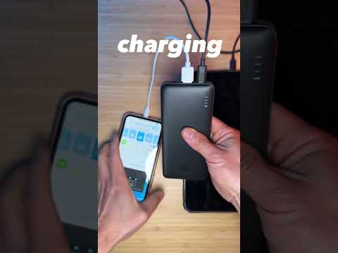 Baseus 20W PD battery bank with usb-c and micro-usb inputs