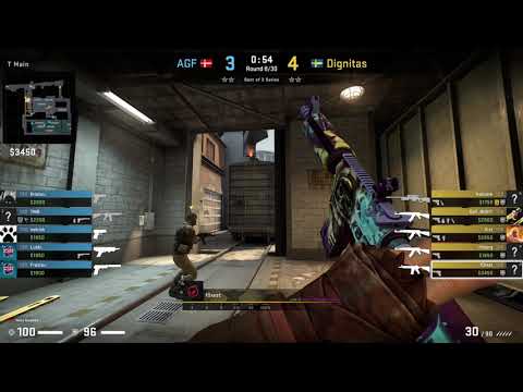 CSGO POV Dignitas.f0rest vs. AGF on Train - 41 kills