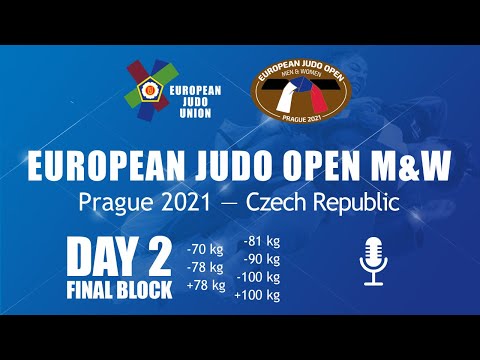 European Judo Open - Prague 2021 - Day 2 FINALS - Commentated