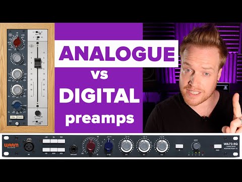 ANALOG vs DIGITAL PREAMPS | Warm Audio WA73 VS Universal Audio Neve 1073 Unison