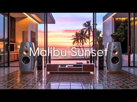 Malibu Sunset Lounge | Tropical Coast Vibes with Relaxing Ocean Beats