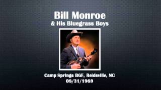 【CGUBA304】 Bill Monroe & His Bluegrass Boys  08/31/1969