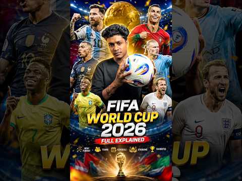 வரலாற்றில் முதல்முறையாக 🔥 FIFA WORLD CUP 2026 ⚽️🏆