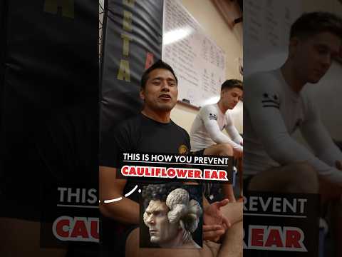 How to prevent cauliflower ears👂‼️#jiujitsu #jiujitsutips #martialarts #bjj