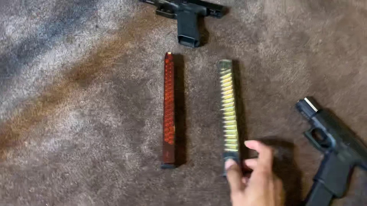 Watch video 40 round ets mags inside glock 17/19 Now 40 round ets mags inside glock 17/19
